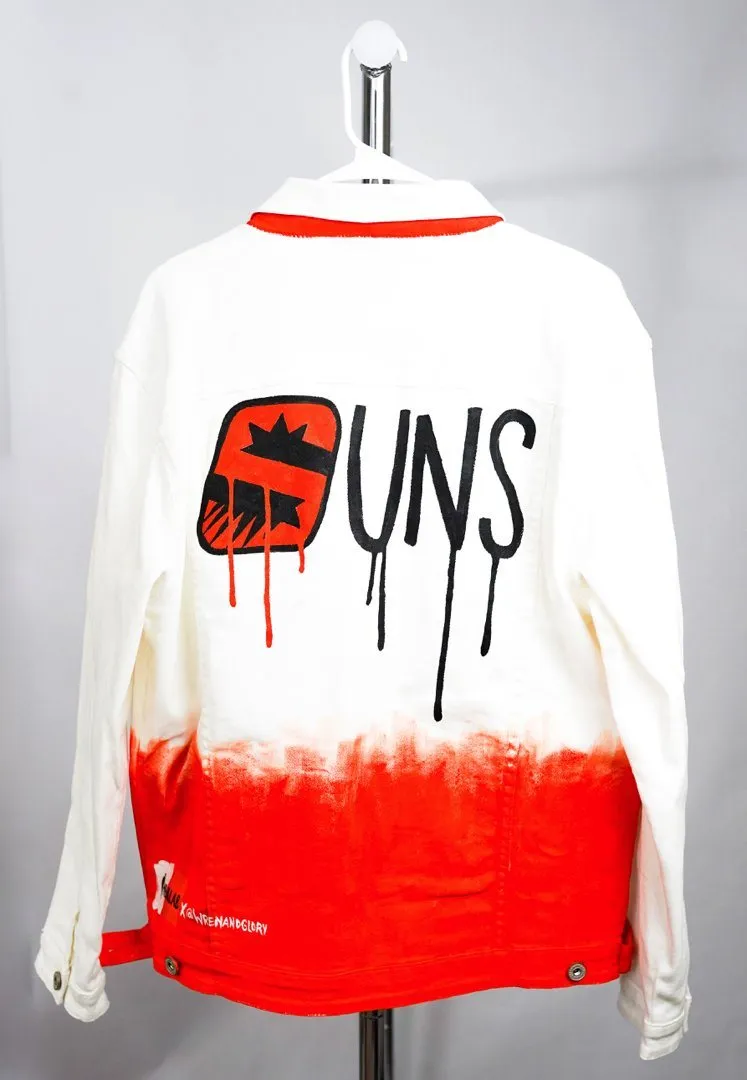 'GO SUNS' DENIM JACKET - MEN