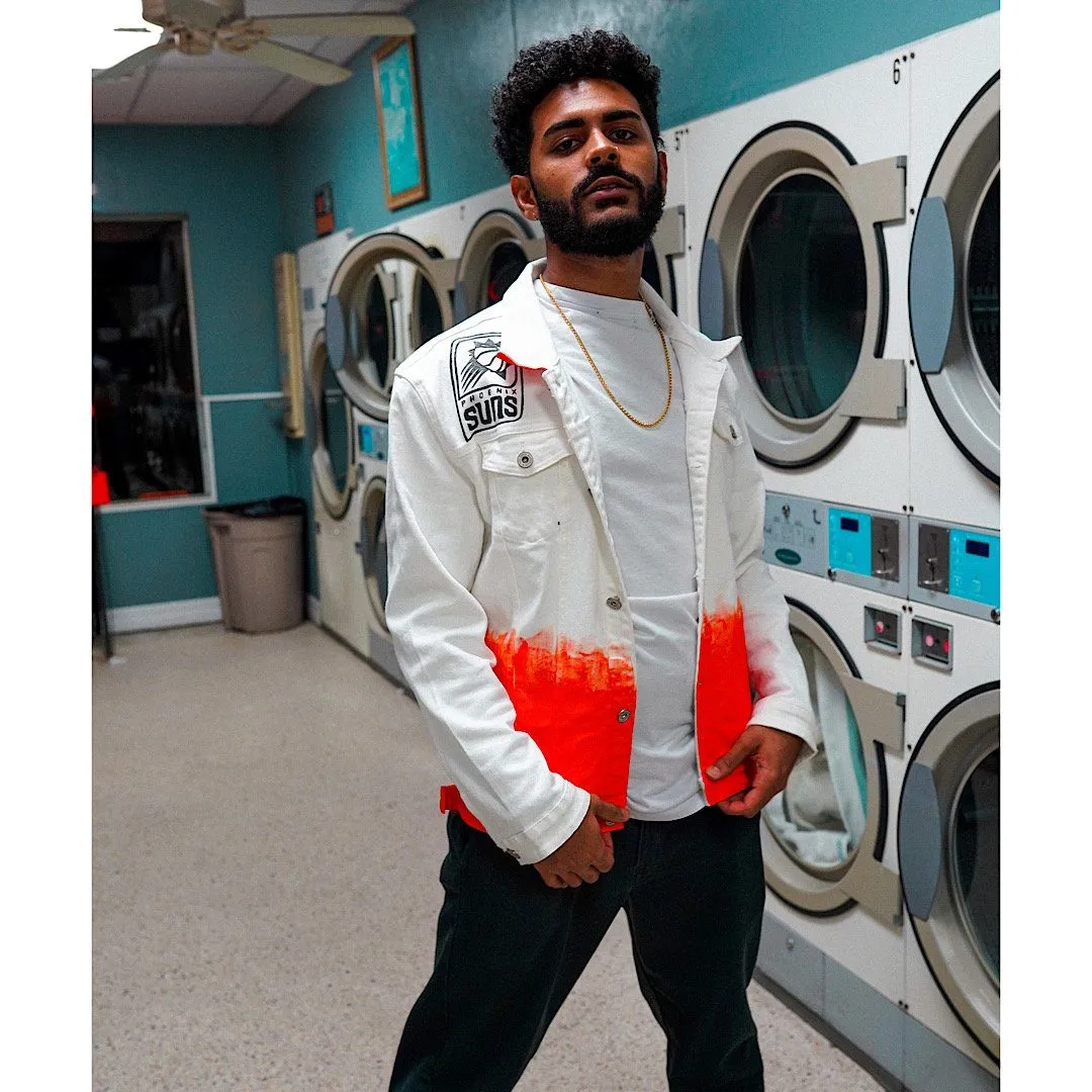 'GO SUNS' DENIM JACKET - MEN