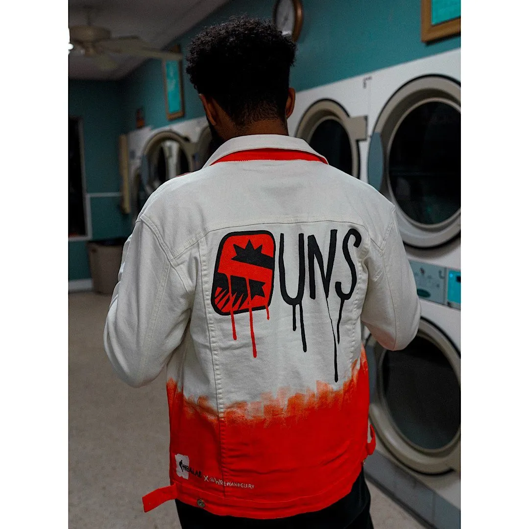 'GO SUNS' DENIM JACKET - MEN