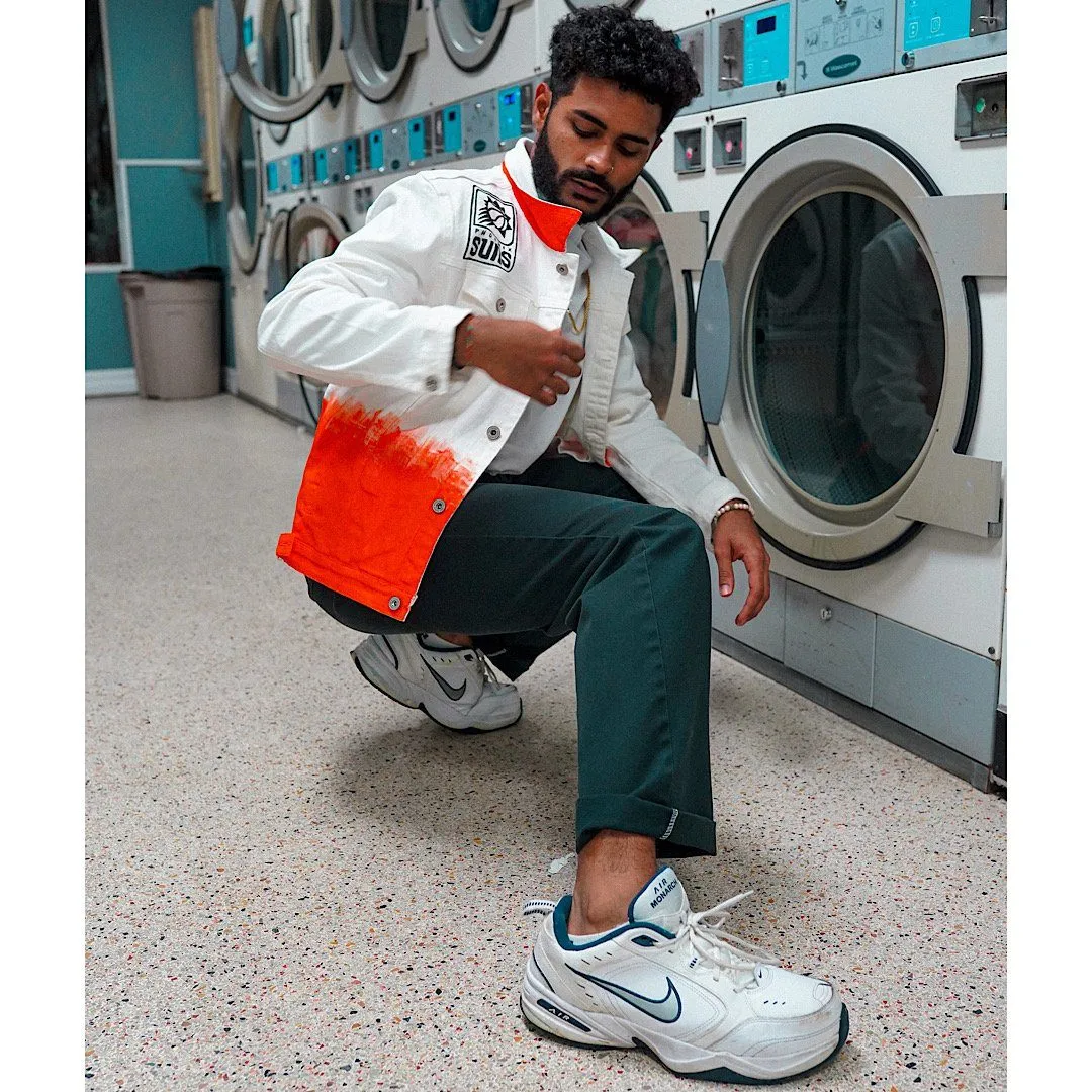 'GO SUNS' DENIM JACKET - MEN