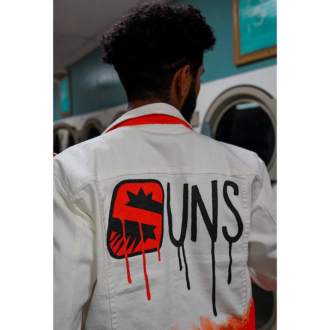 'GO SUNS' DENIM JACKET - MEN