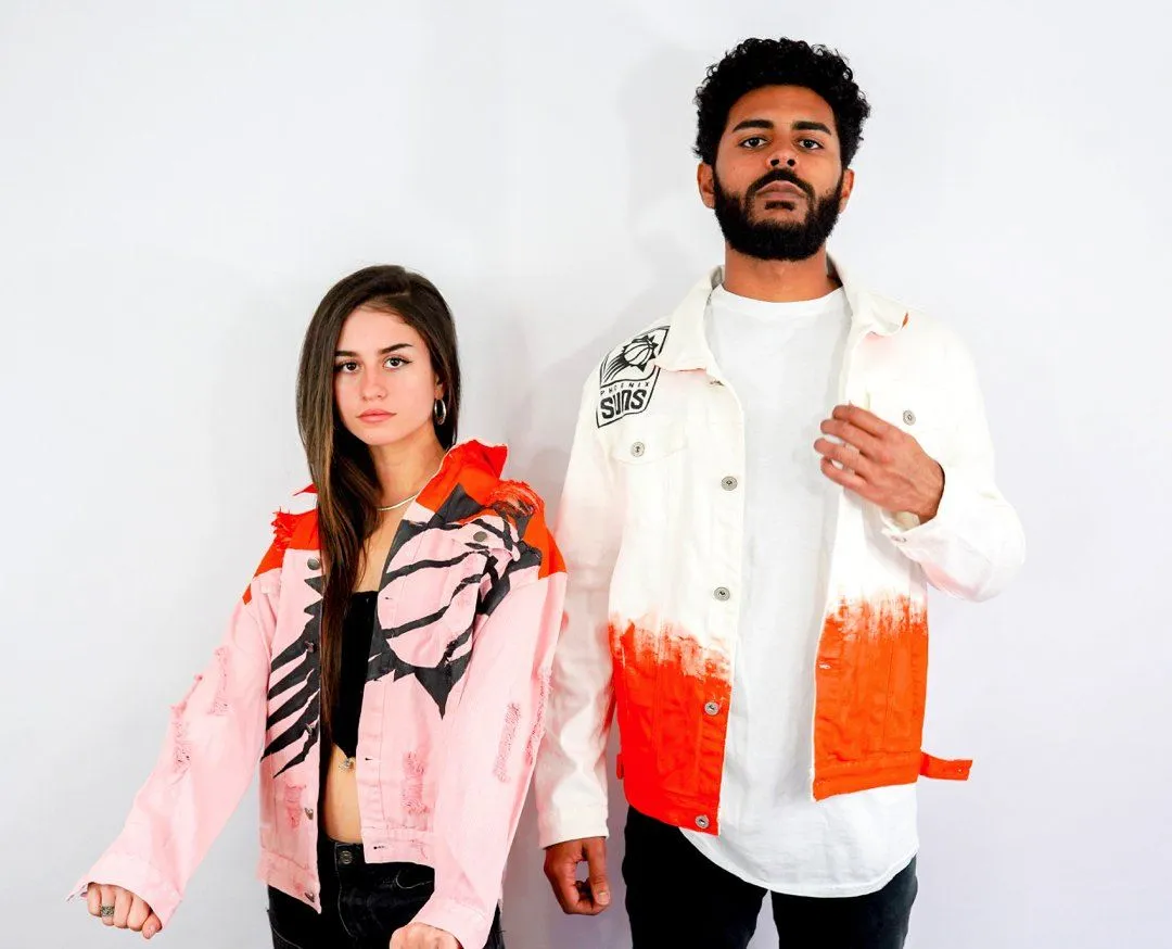 'GO SUNS' DENIM JACKET - MEN
