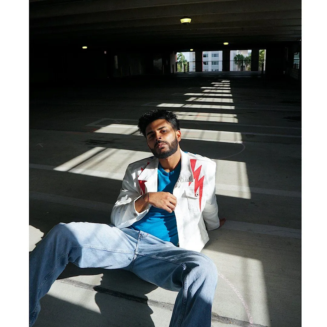 'GO THUNDER' DENIM JACKET - MEN
