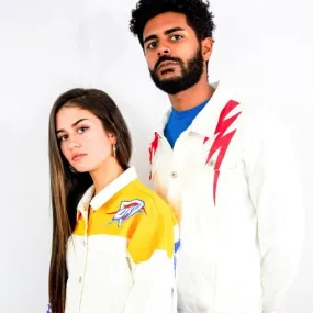 'GO THUNDER' DENIM JACKET - MEN