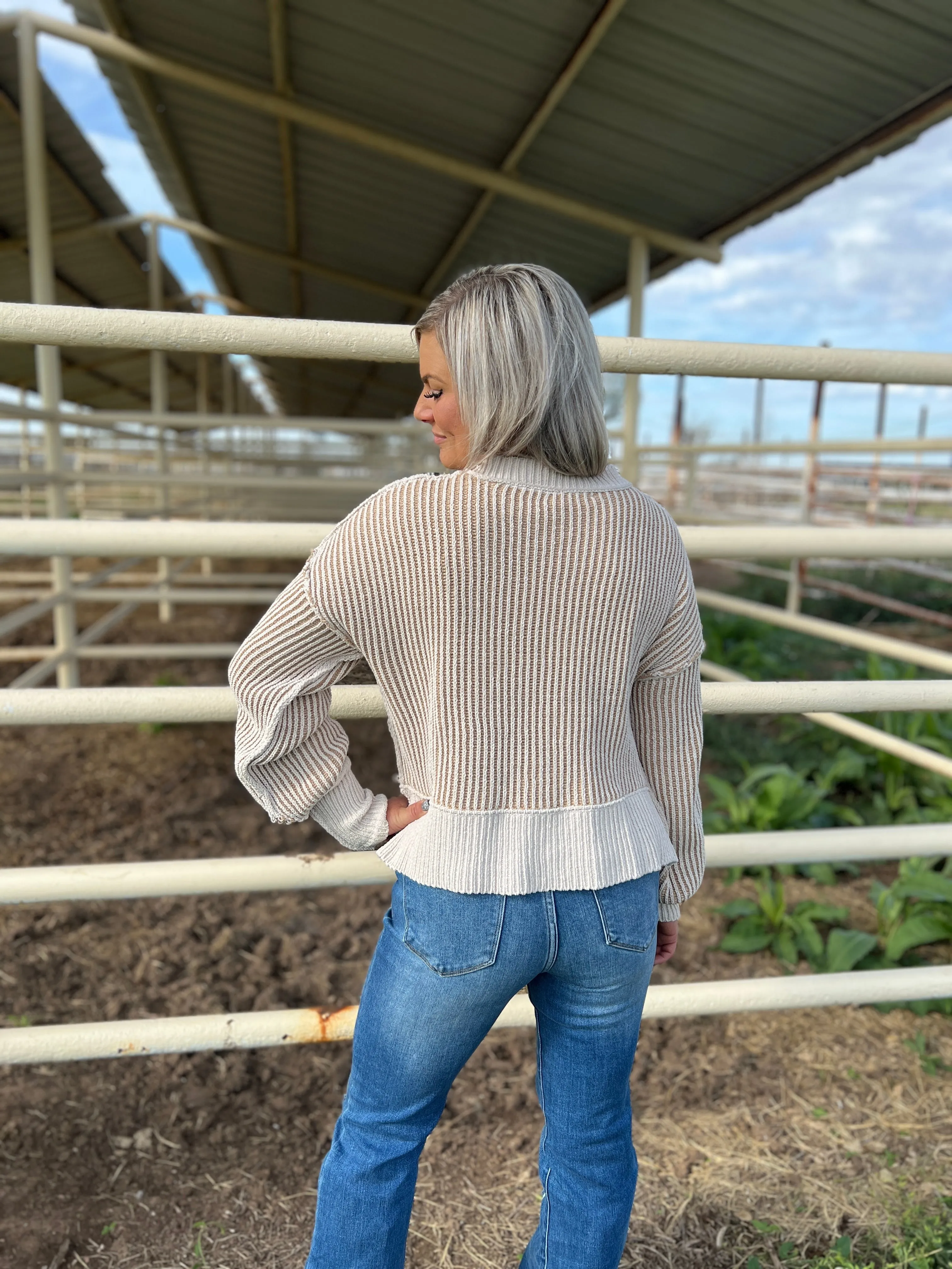 Cozy Knit Sweaters - Available in 3 Stylish Colors