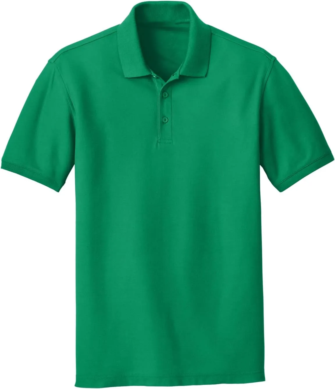 JustBlanks Men Polo Shirts Pique Polo Shirts for Men Short Sleeves 3 Button Performance Polo T Shirt