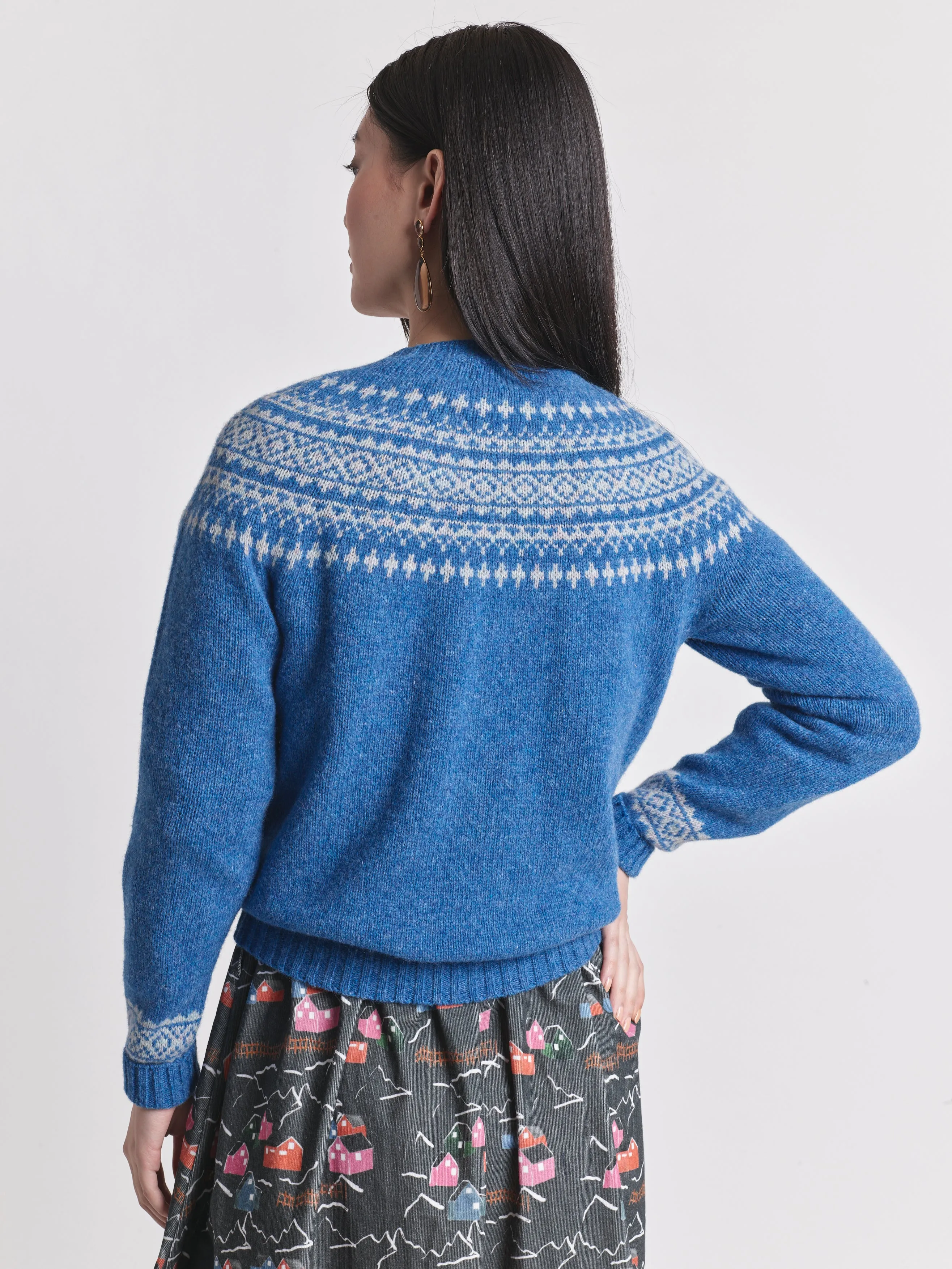 Lowie Sky Blue  Scottish Snow Jumper