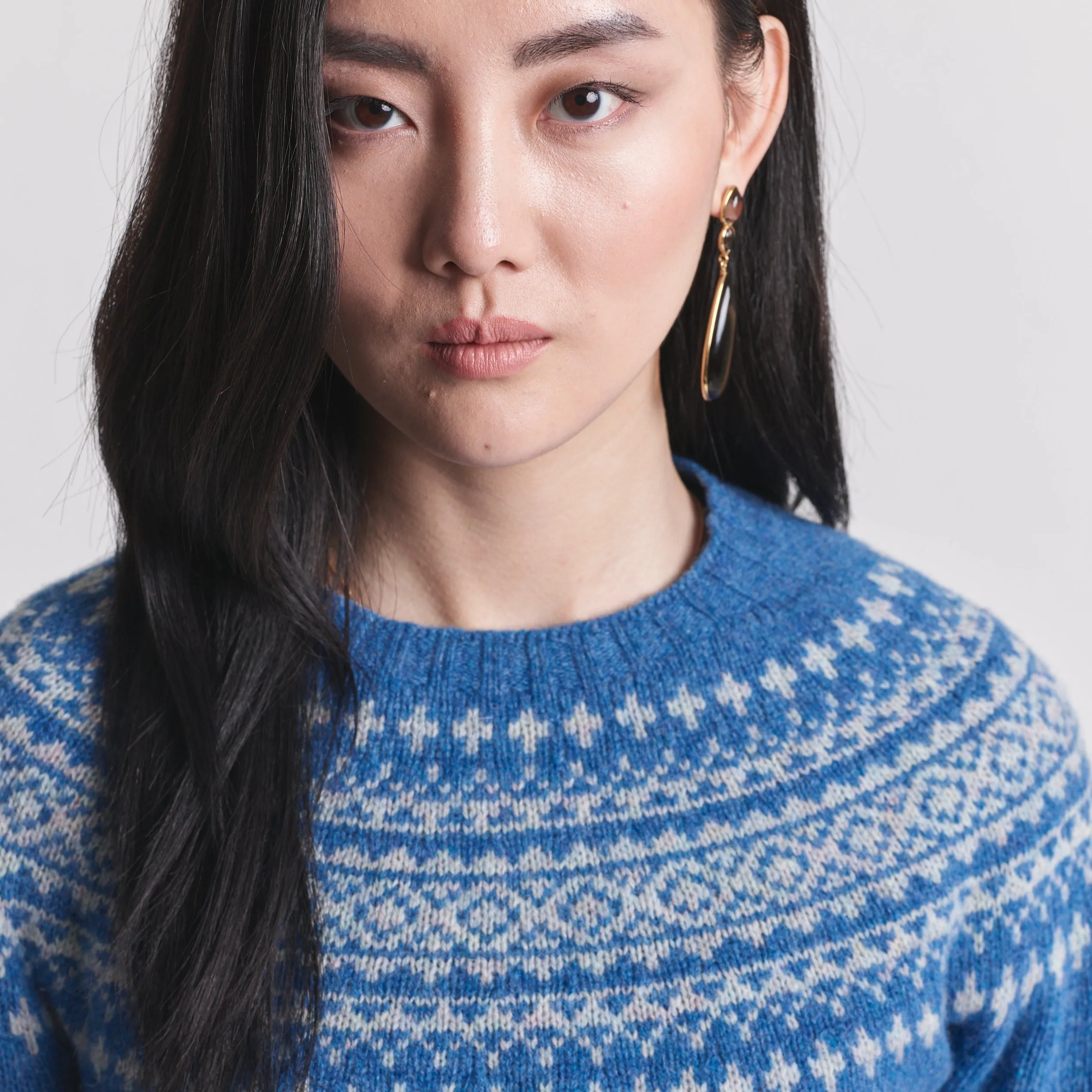 Lowie Sky Blue  Scottish Snow Jumper