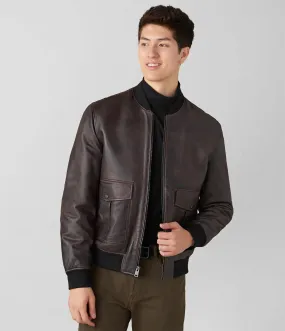 Lucas Genuine Leather Bomber