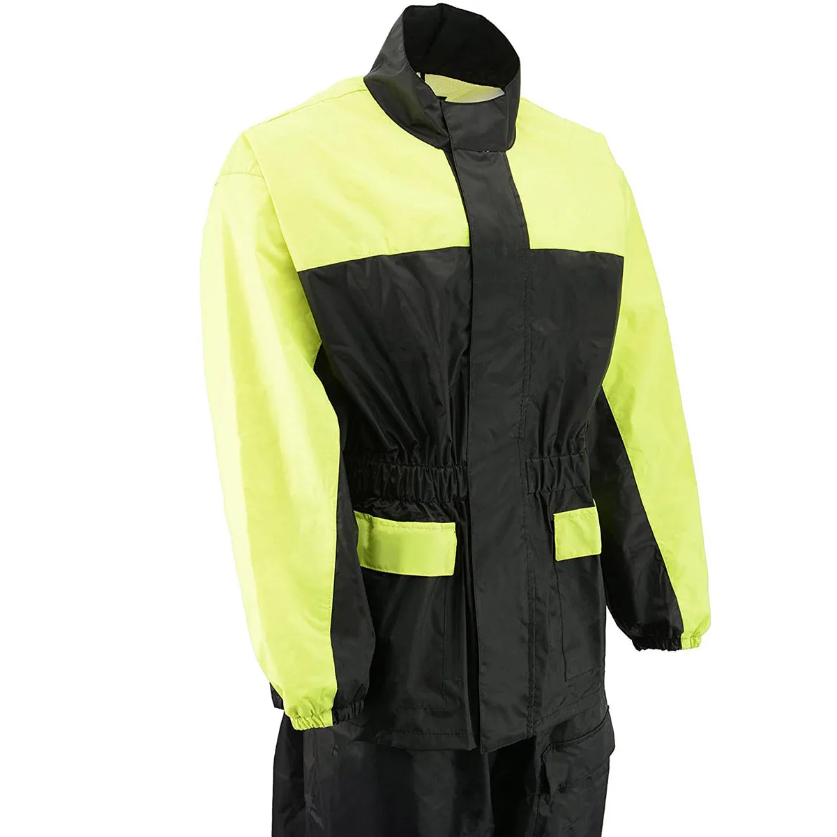M-Boss Motorcycle Apparel BOS19500 Men’s Black and Red 2-Piece