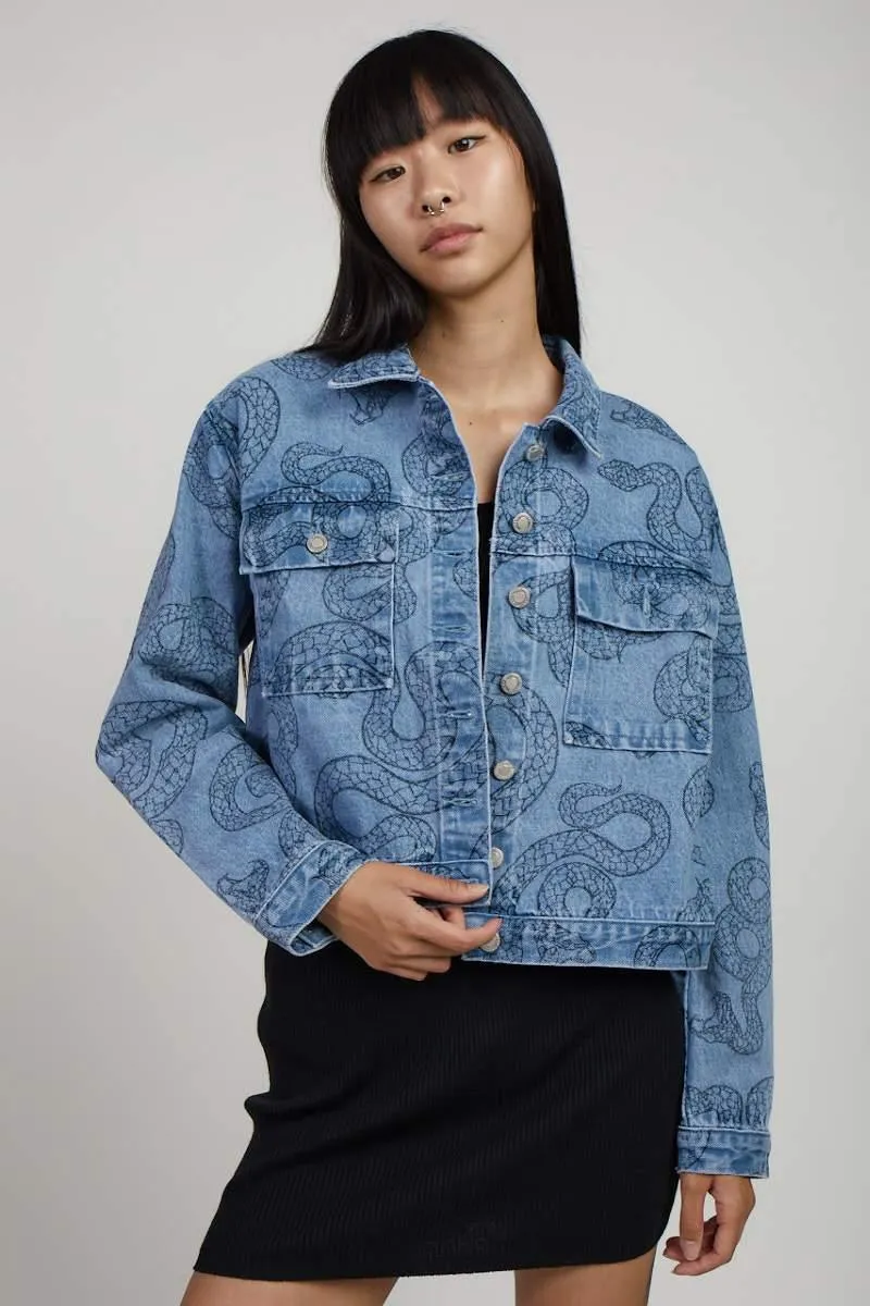 Milk It Medusa Recycled Denim Jacket