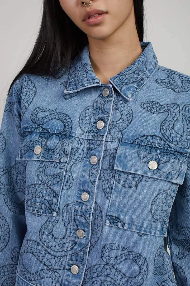 Milk It Medusa Recycled Denim Jacket