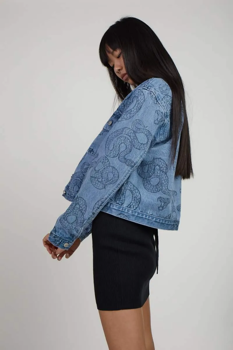 Milk It Medusa Recycled Denim Jacket