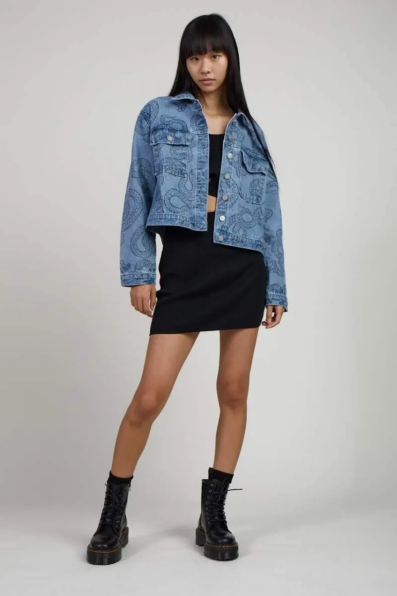 Milk It Medusa Recycled Denim Jacket