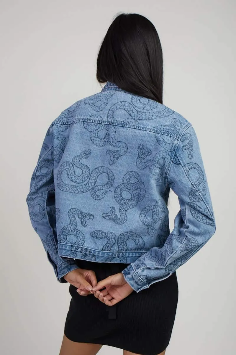 Milk It Medusa Recycled Denim Jacket