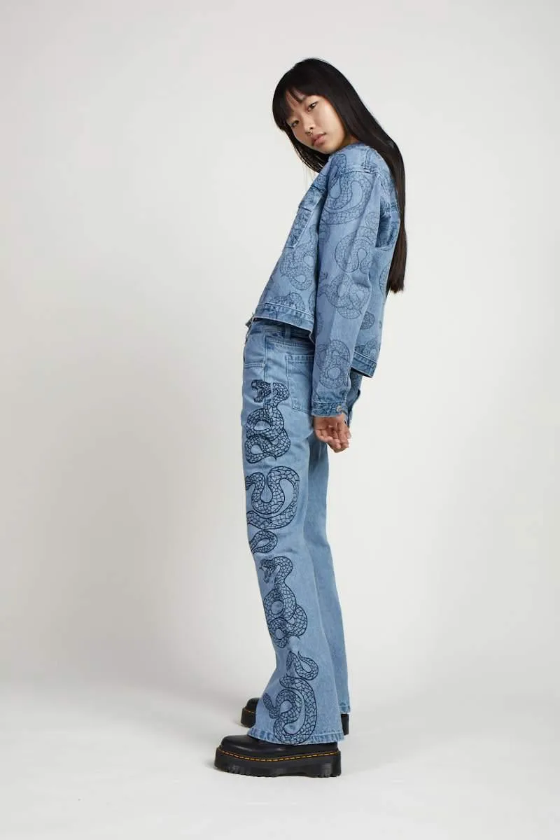 Milk It Medusa Recycled Denim Jacket