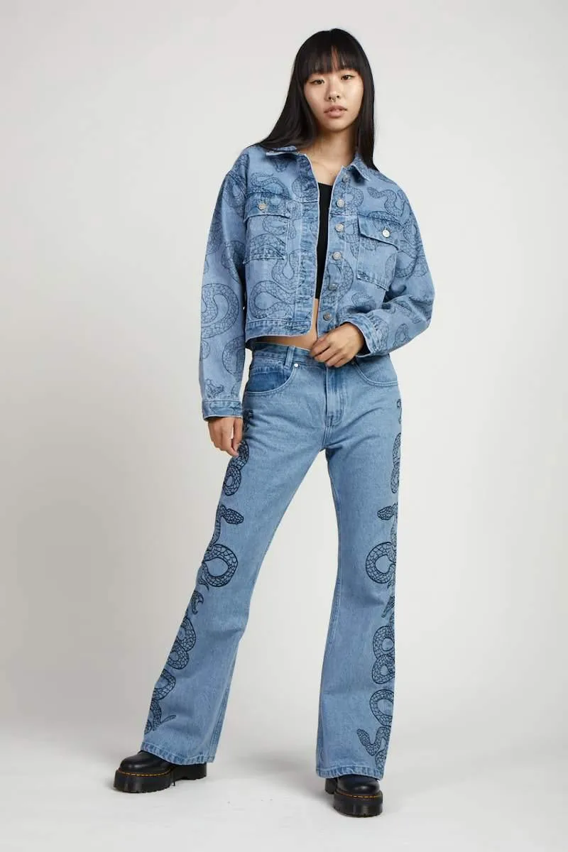 Milk It Medusa Recycled Denim Jacket