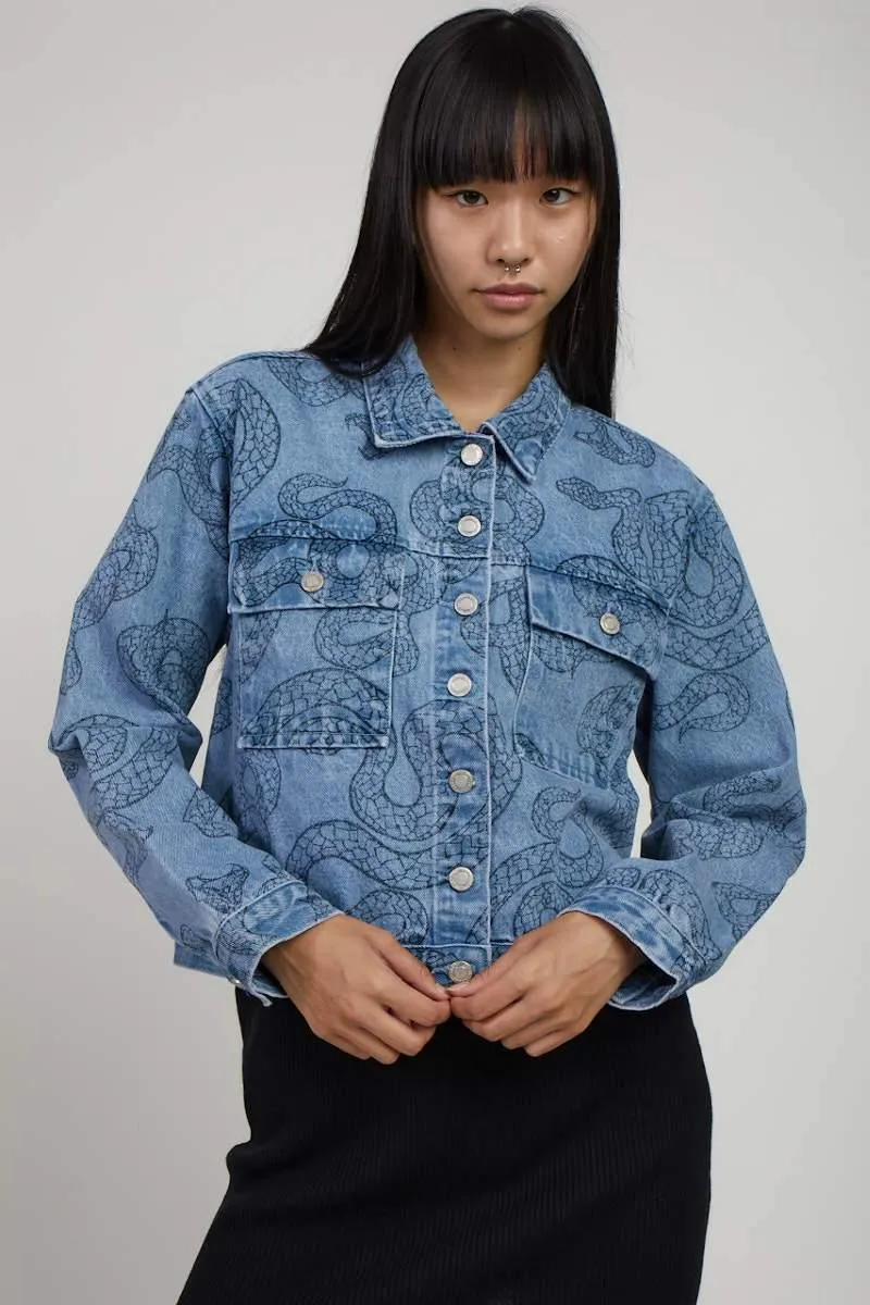 Milk It Medusa Recycled Denim Jacket