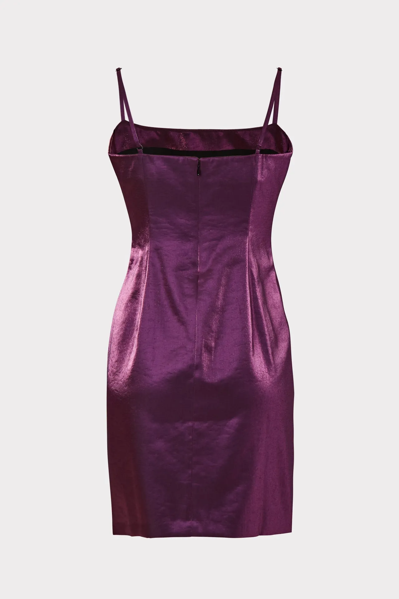 Mini Glazed Slip Dress