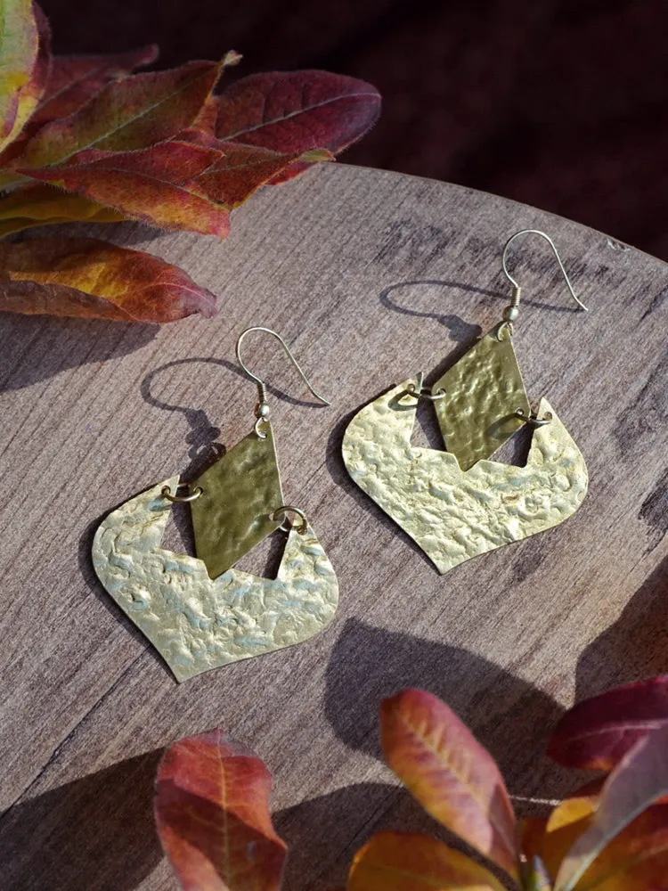 Moroccan Dreams Earrings - Gold