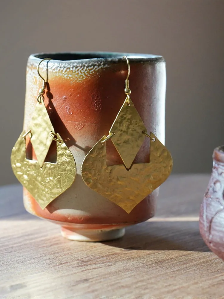 Moroccan Dreams Earrings - Gold