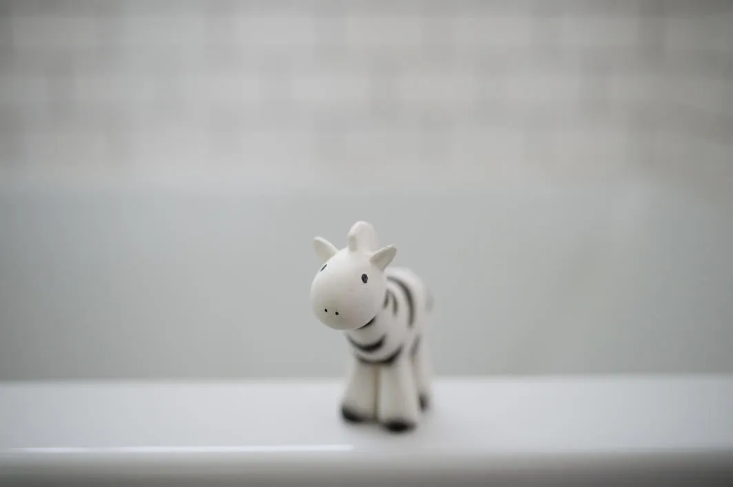 My First Tikiri Teether and Bath Toy - Zebra Gift Boxed