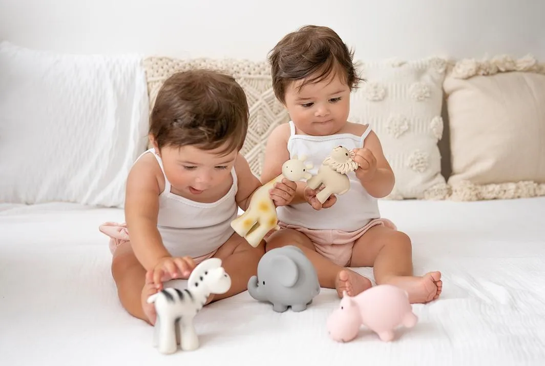My First Tikiri Teether and Bath Toy - Zebra Gift Boxed
