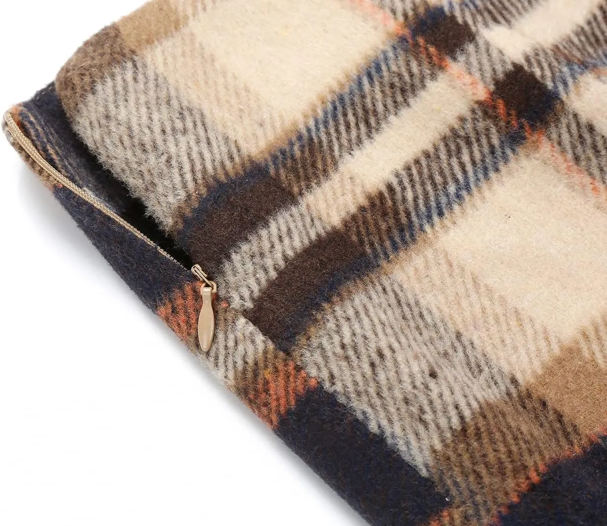 Mywinway Plaid Mini Skirt for Women Fall Winter High Waist A Line Bodycon Pencil Fall Skirts