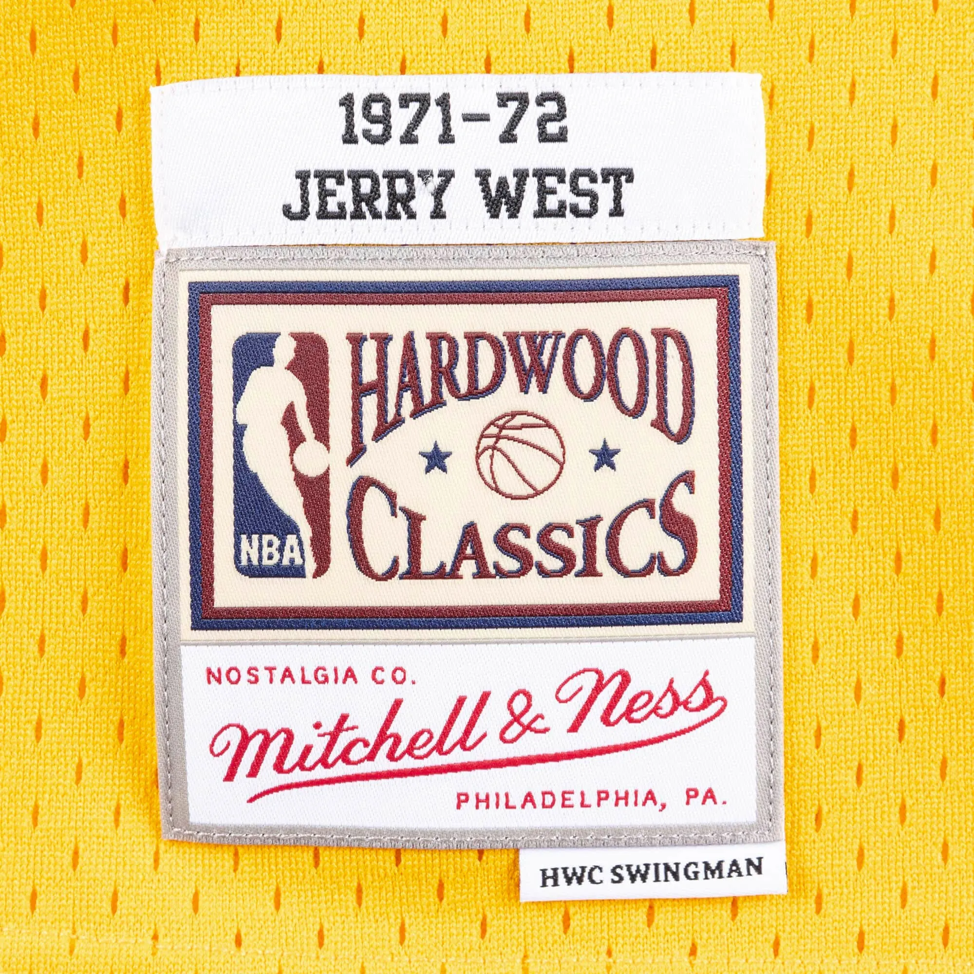 NBA Los Angeles Lakers Jerry West 1971 Swingman Classic