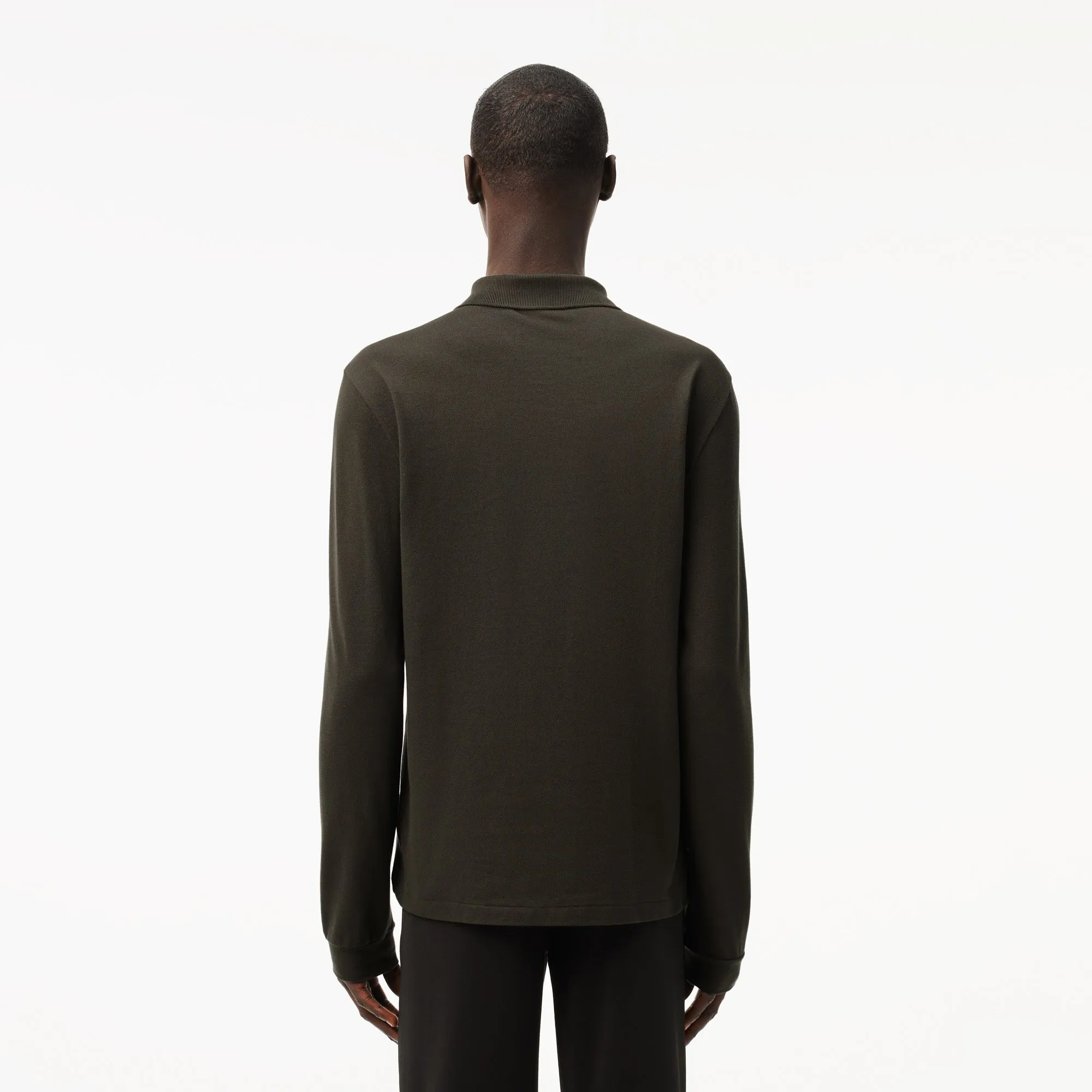 Original L.12.12 Long Sleeve Cotton Polo Shirt