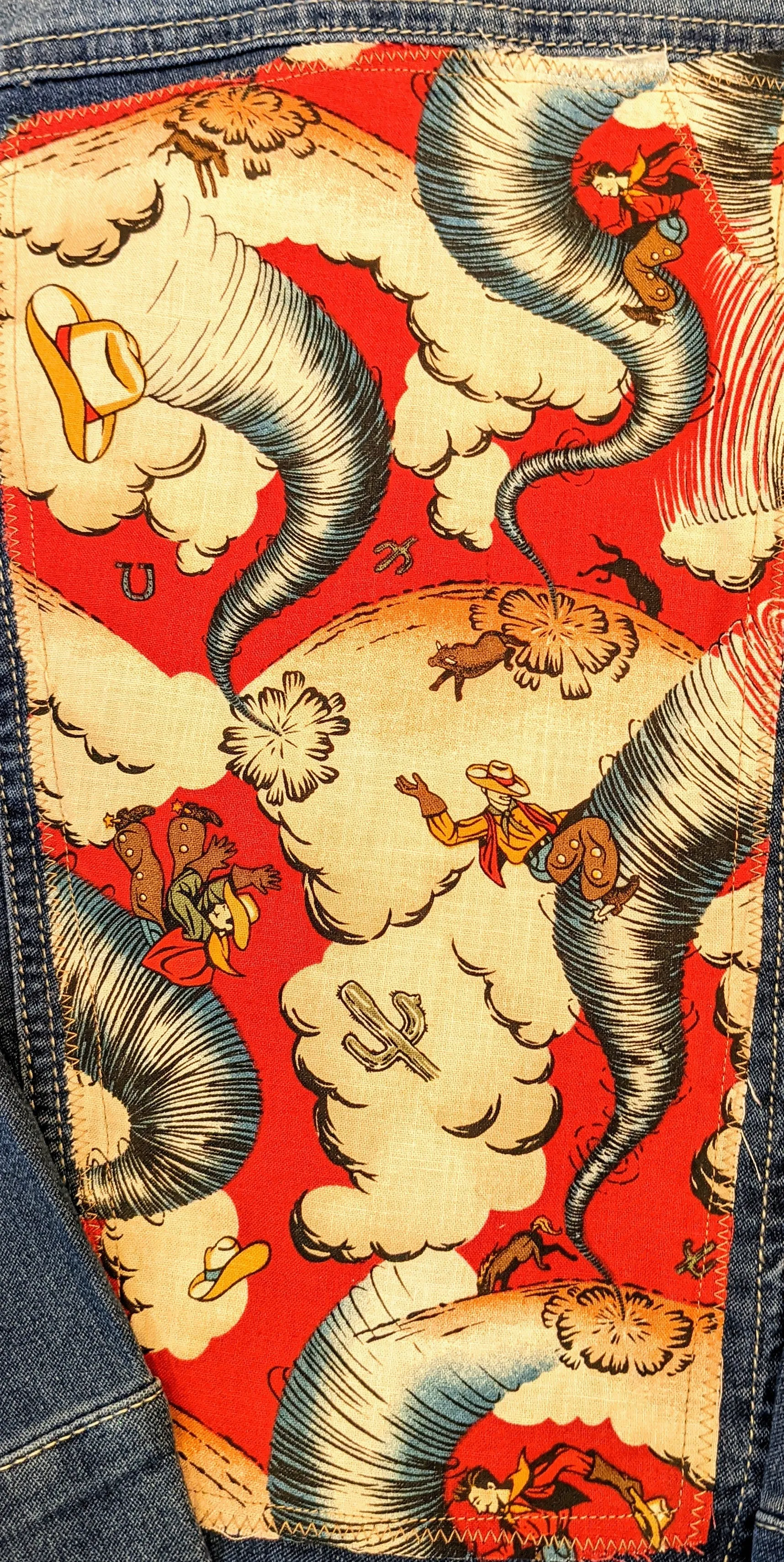 Pecos Twister | Big Kids Jean Jacket 7/8-12/14