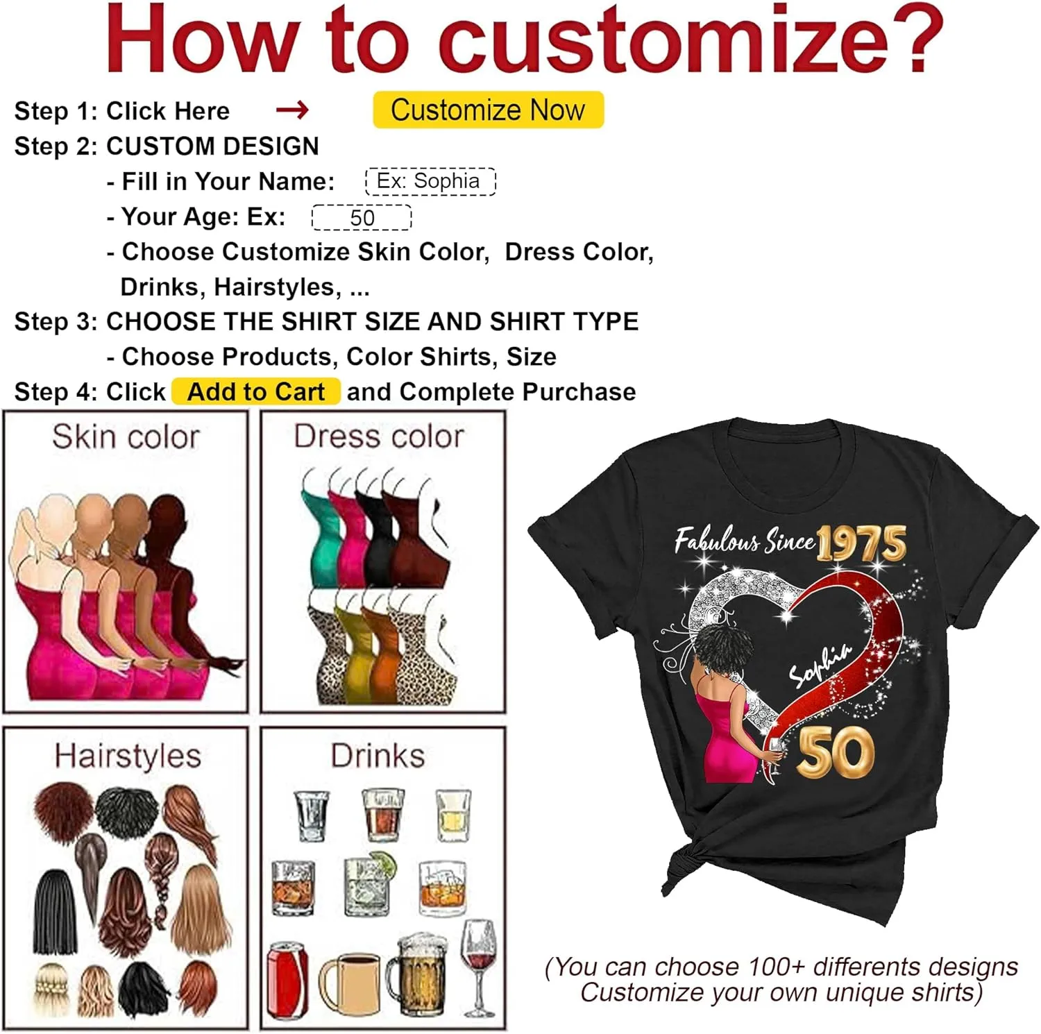 Personalized Birthday Shirts for Woman, Birthday Gifts for Her, Custom Photo Birthday Shirt, Its My Birthday Shirt Women