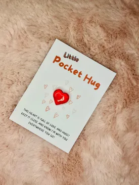 Pocket Hug - Little Pocket Hug | Gift for Friends | Tough Times Gift | Custom Pocket Hug | Valentine Gift Birthday Gift
