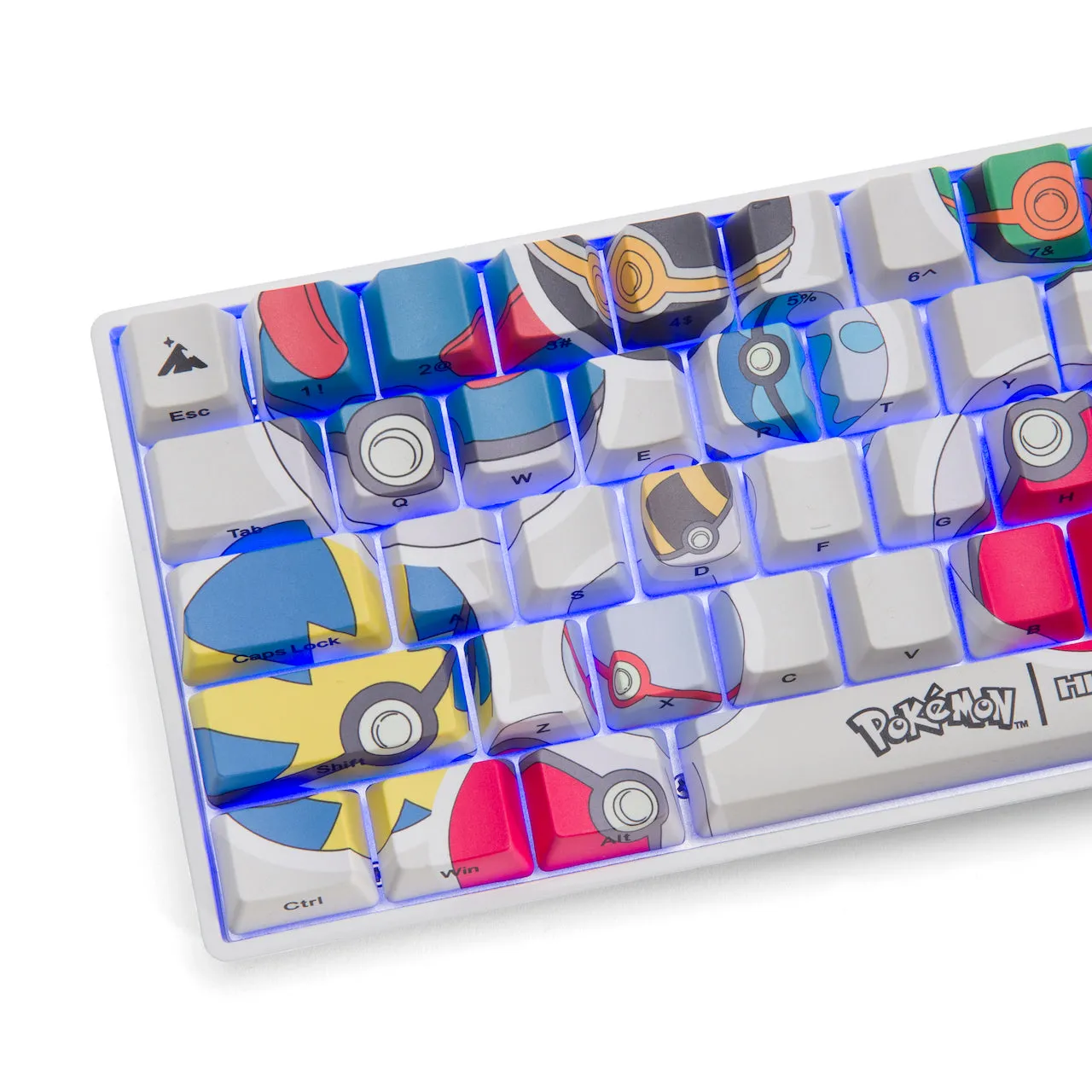 Pokémon   HG Base 65 Keyboard - Poké Ball Sticker