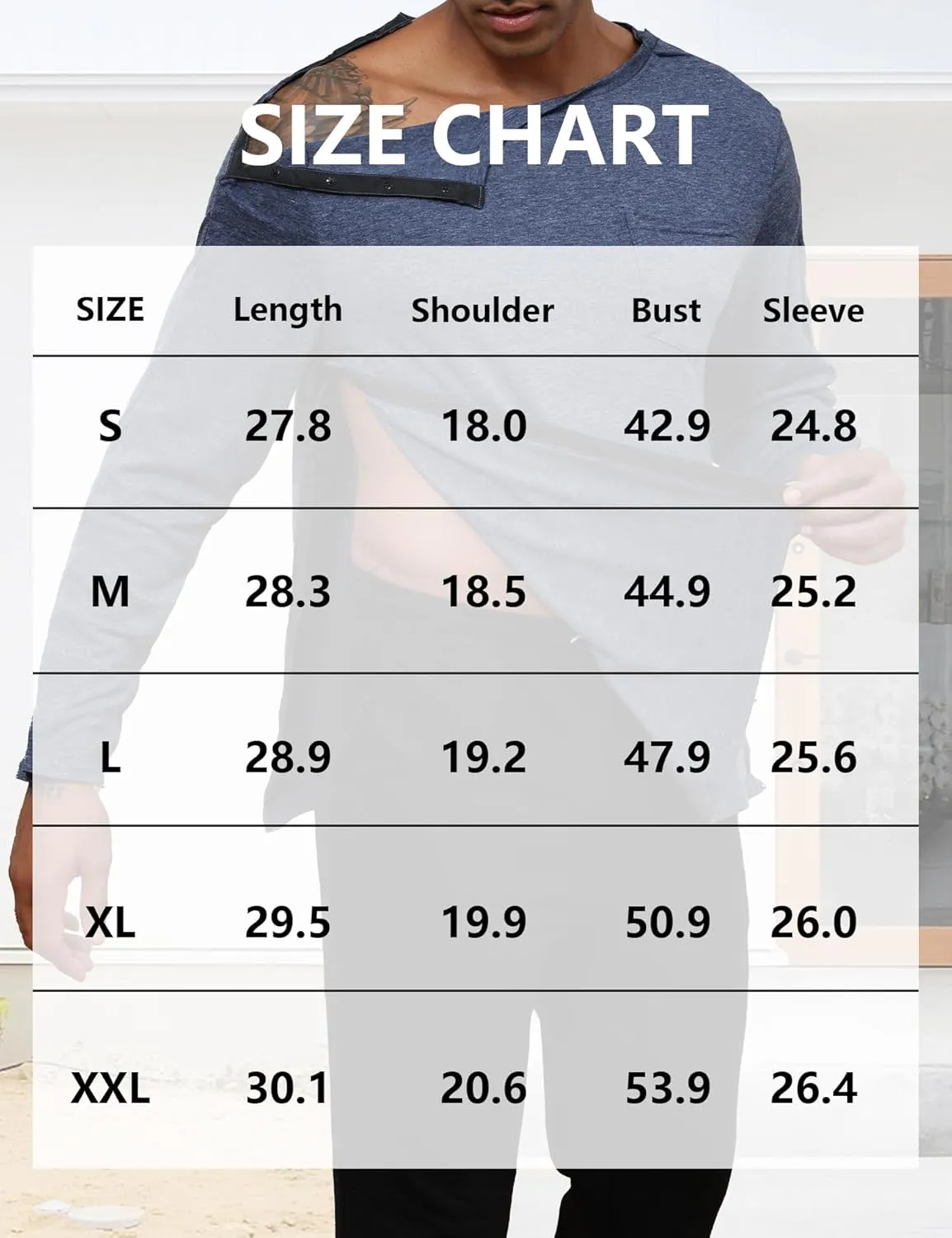 Poriff Unisex Post Shuolder Surgery Shirts for Recovery Full Tear Away Snap Long Sleeve Men Chemo Port Shirts for Women
