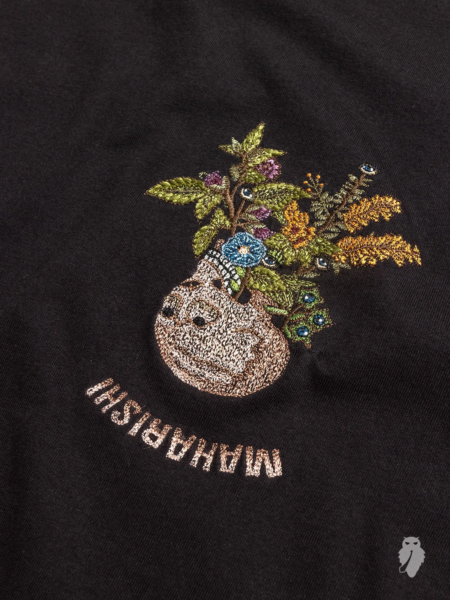 "Life-Death" T-Shirt in Black