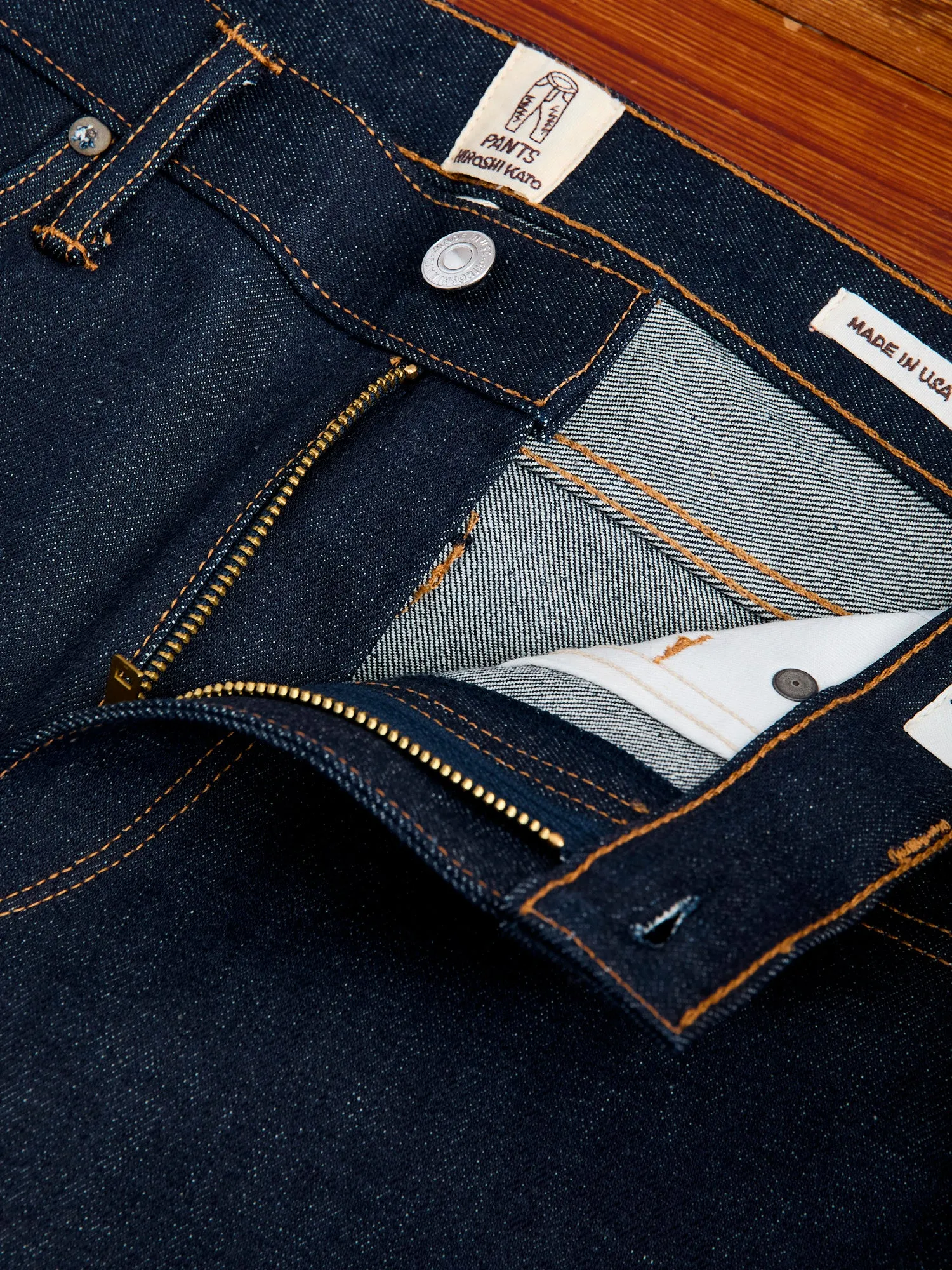 "Mammoth" 17.5oz Heavyweight Stretch Selvedge Denim - Pen Slim