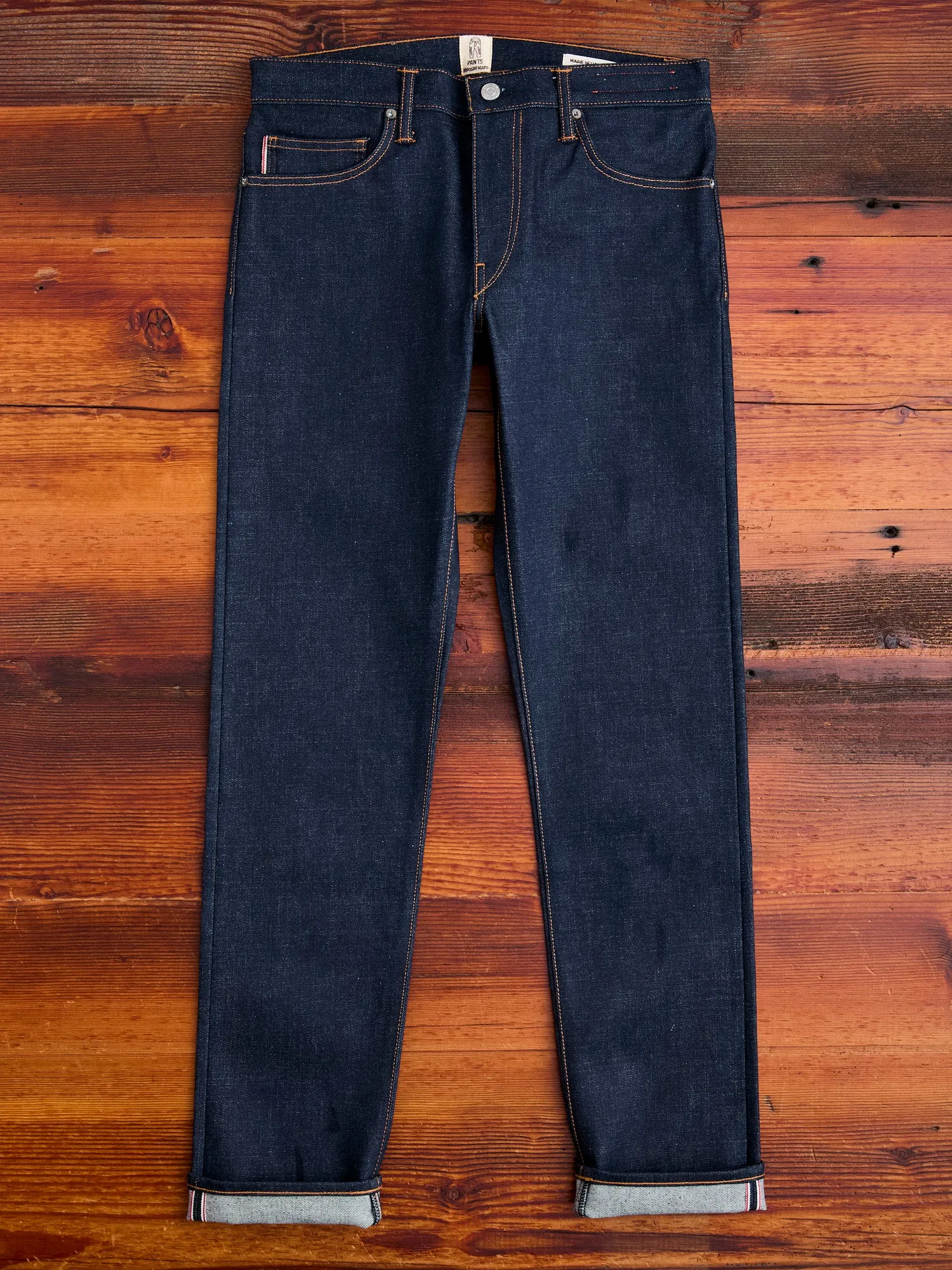 "Mammoth" 17.5oz Heavyweight Stretch Selvedge Denim - Pen Slim