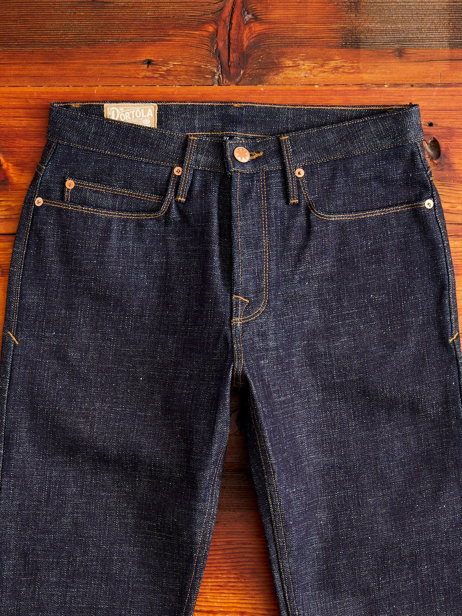 "Portola" 17oz Slub Selvedge Denim - Tapered Fit