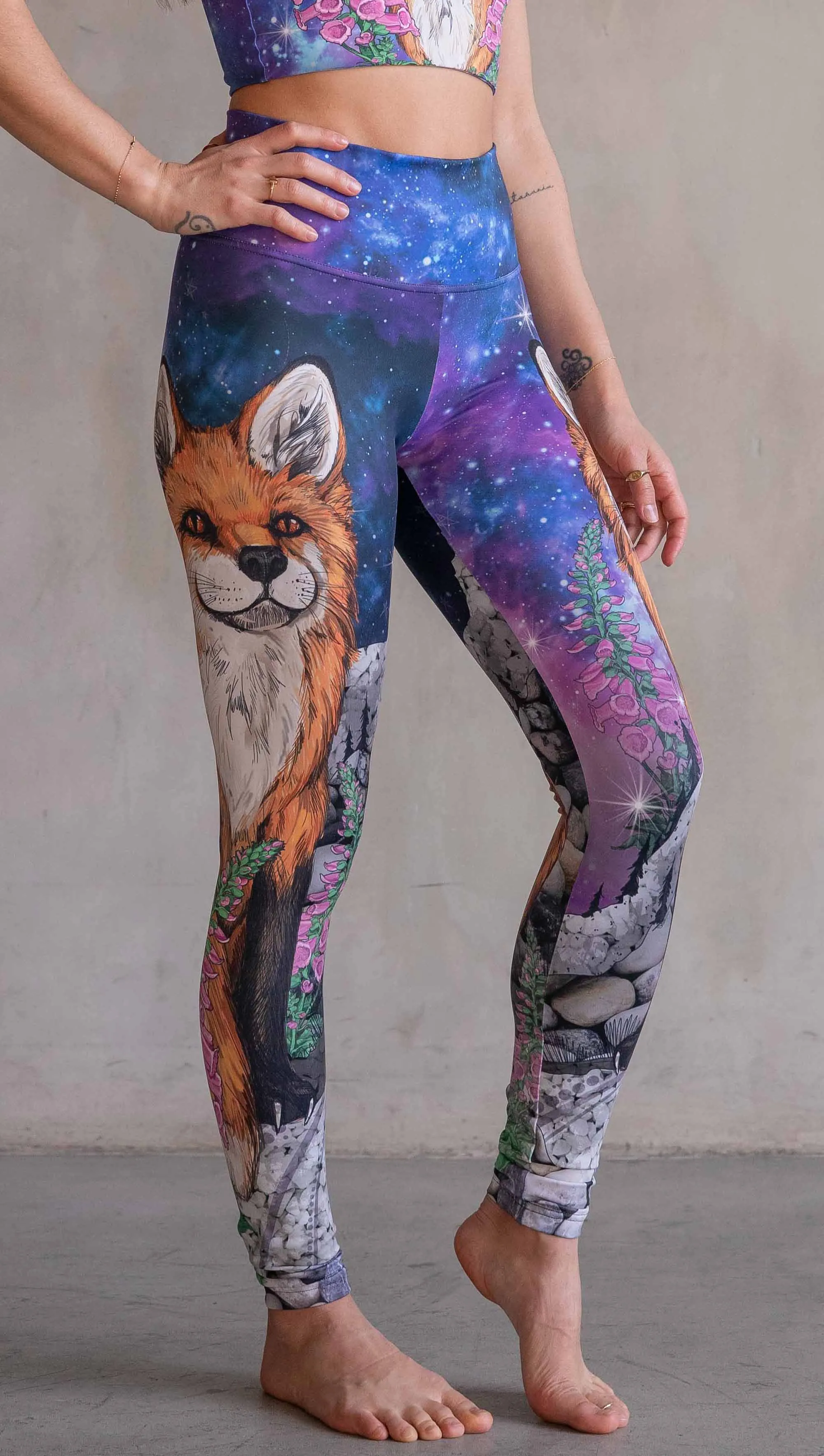 Save A Fox - Athleisure Leggings