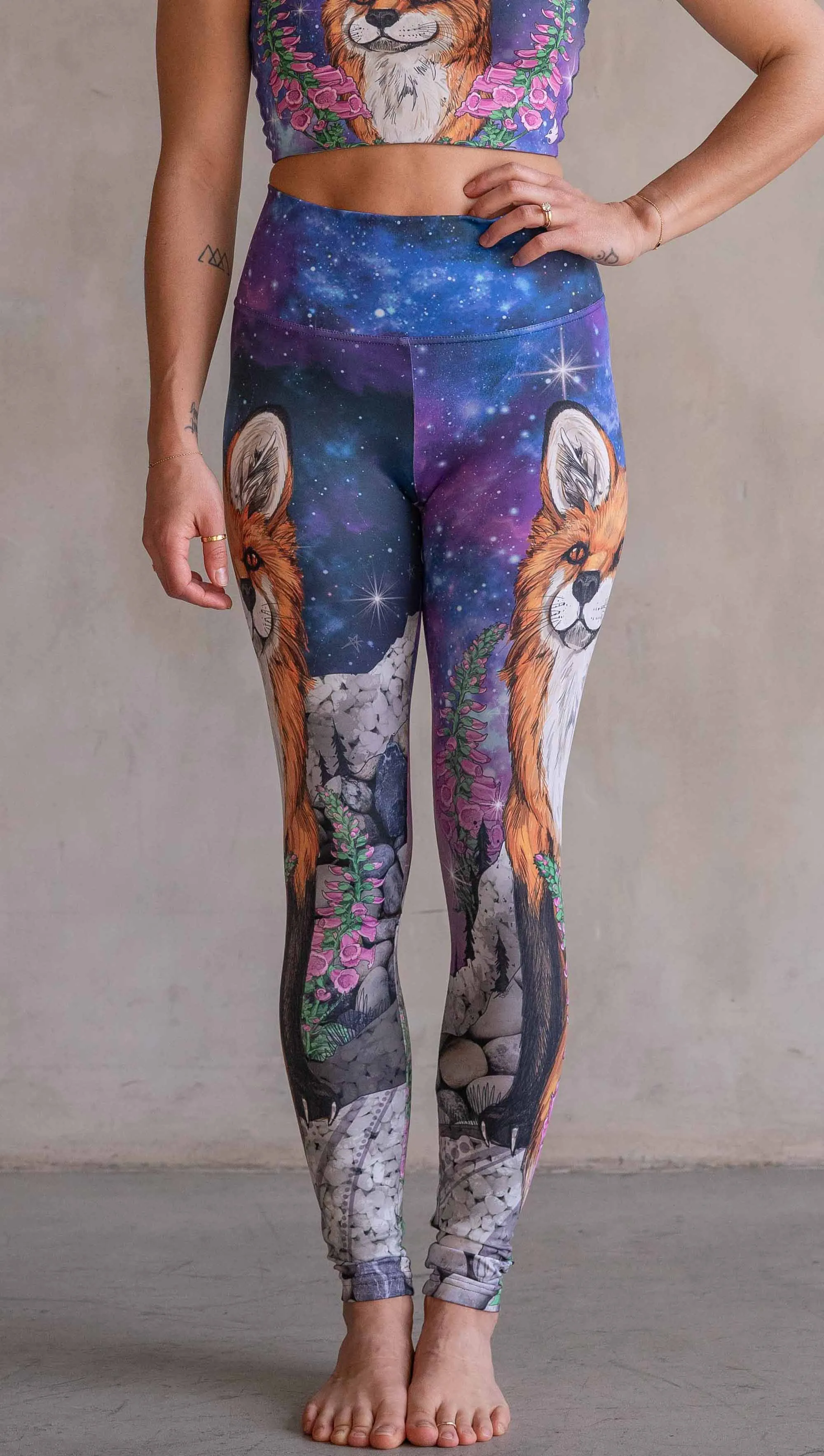 Save A Fox - Athleisure Leggings
