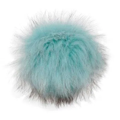 Snap-On Faux Fur Pompoms, Colour
