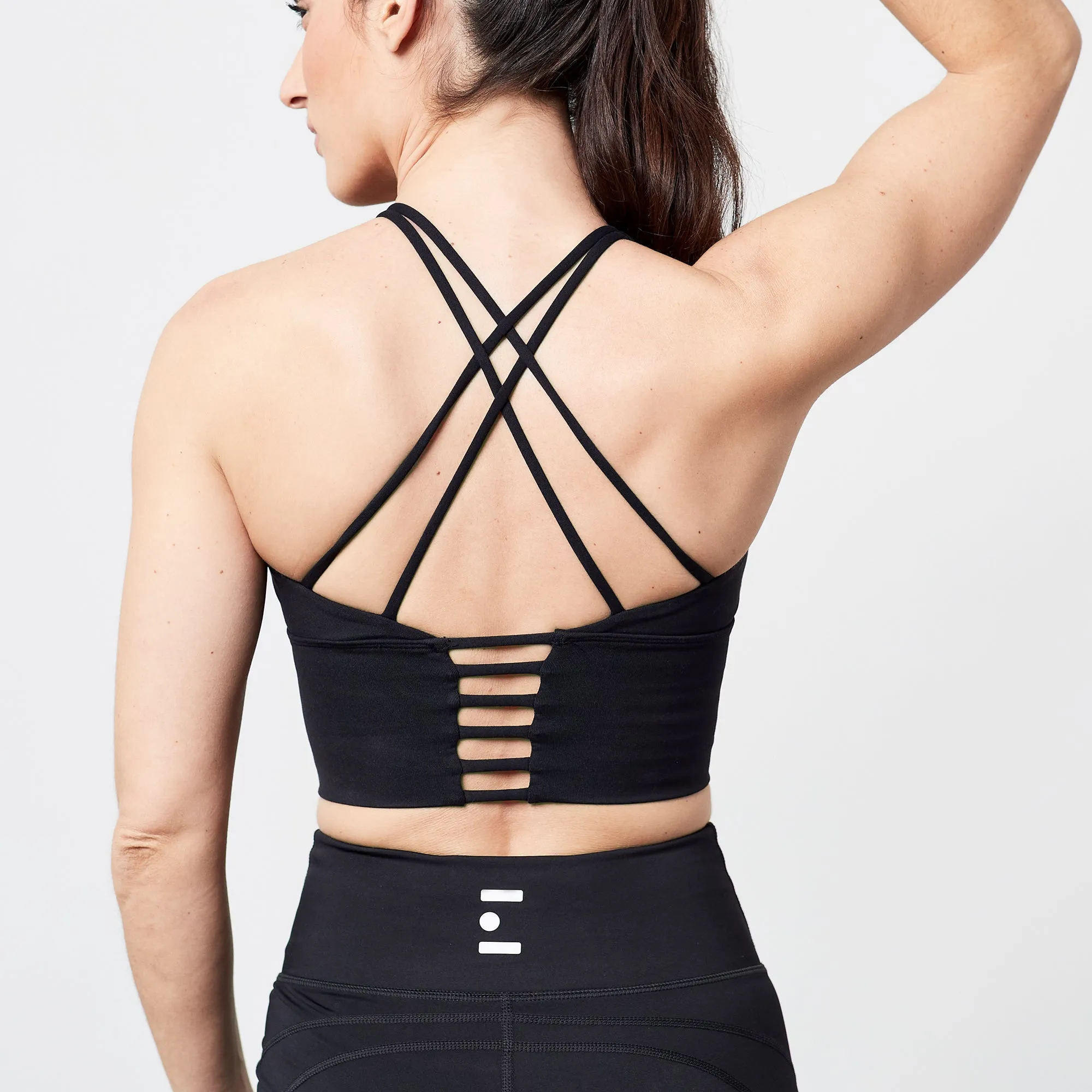 Sports Bra - Black/White