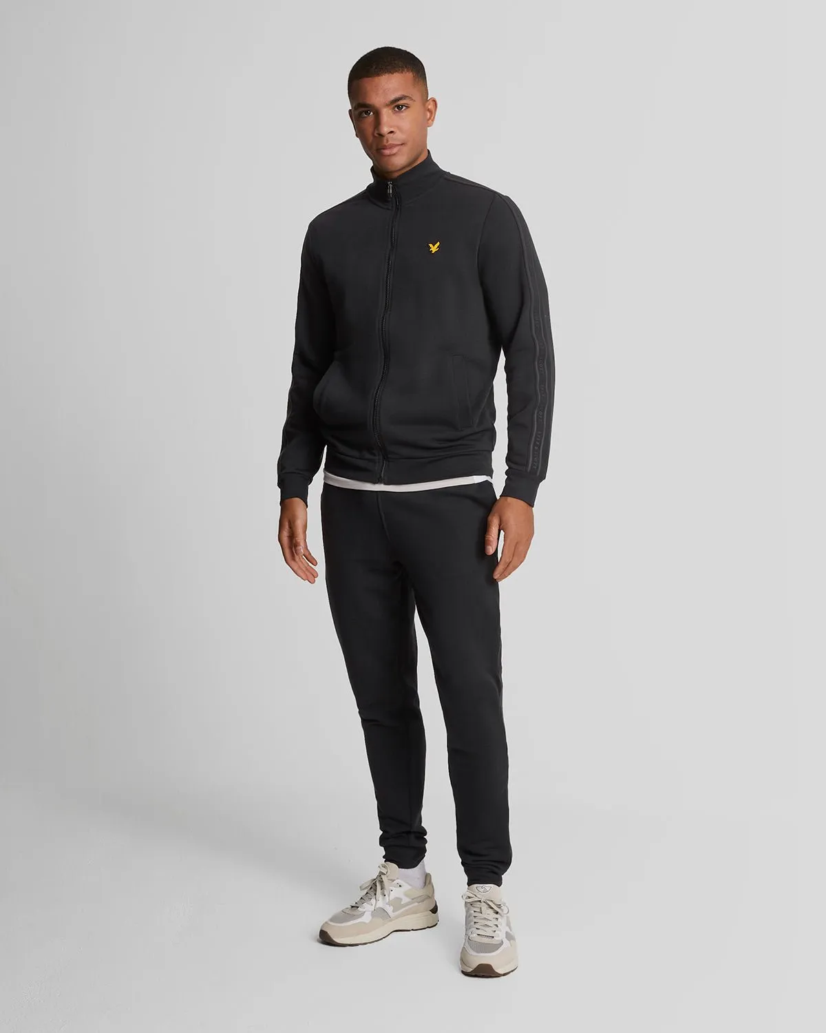 Sports Tape Track Top