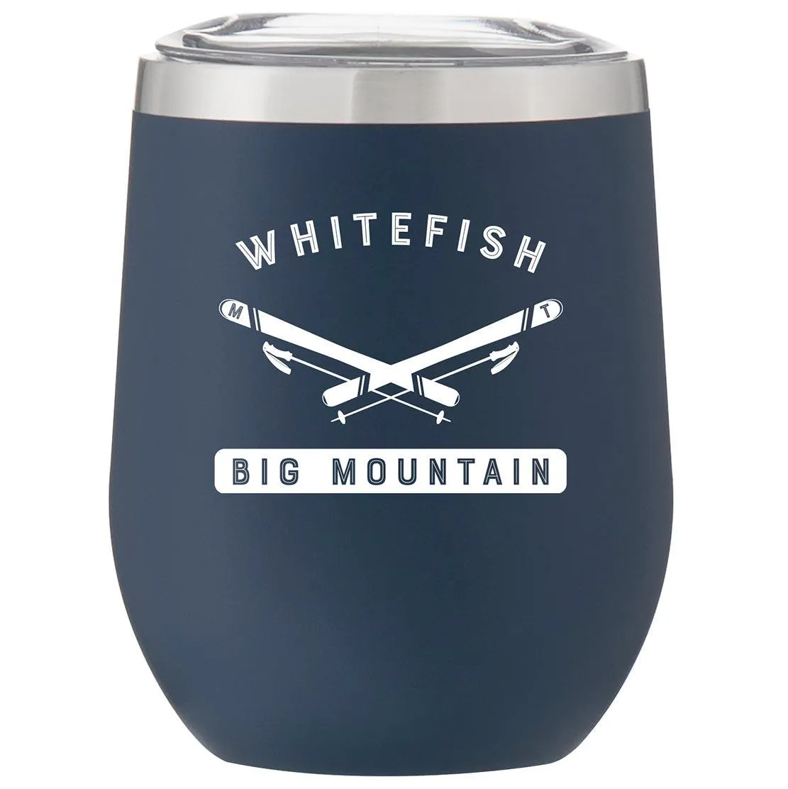 Stainless Insulated Wine Cups Personalized Town Sport Design