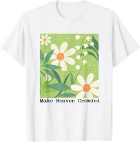 Summer Flower Botanical Nature Lover Floral Art Wildflower T-Shirt