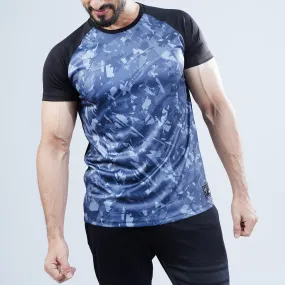 Tf-Sea Grey Camouflage Contrast Premium Tee