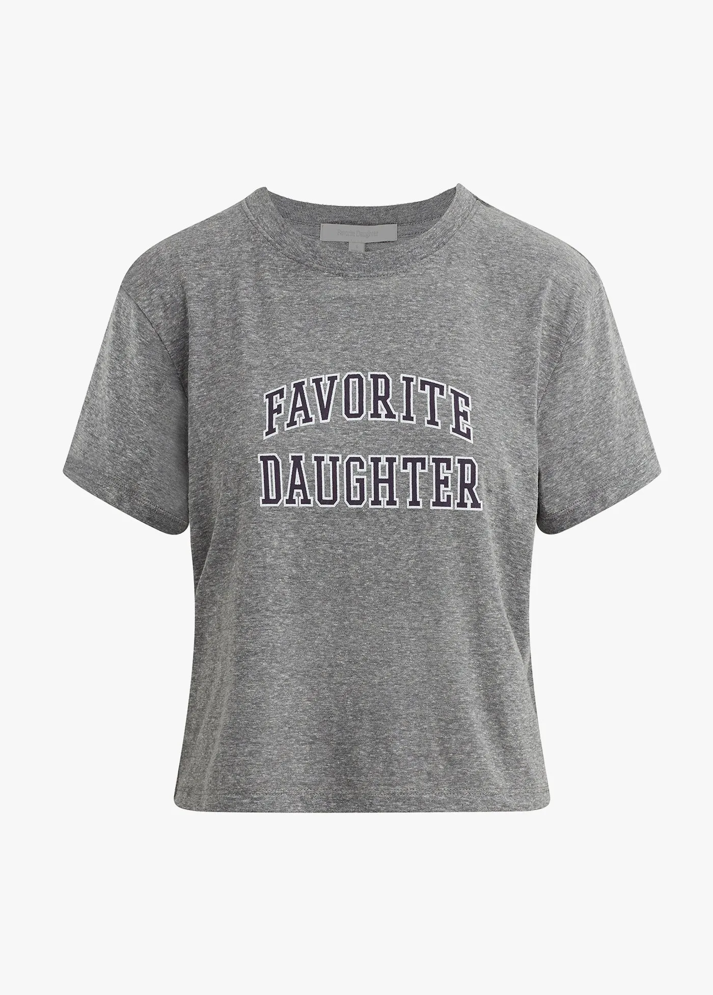 THE CROPPED COLLEGIATE TEE