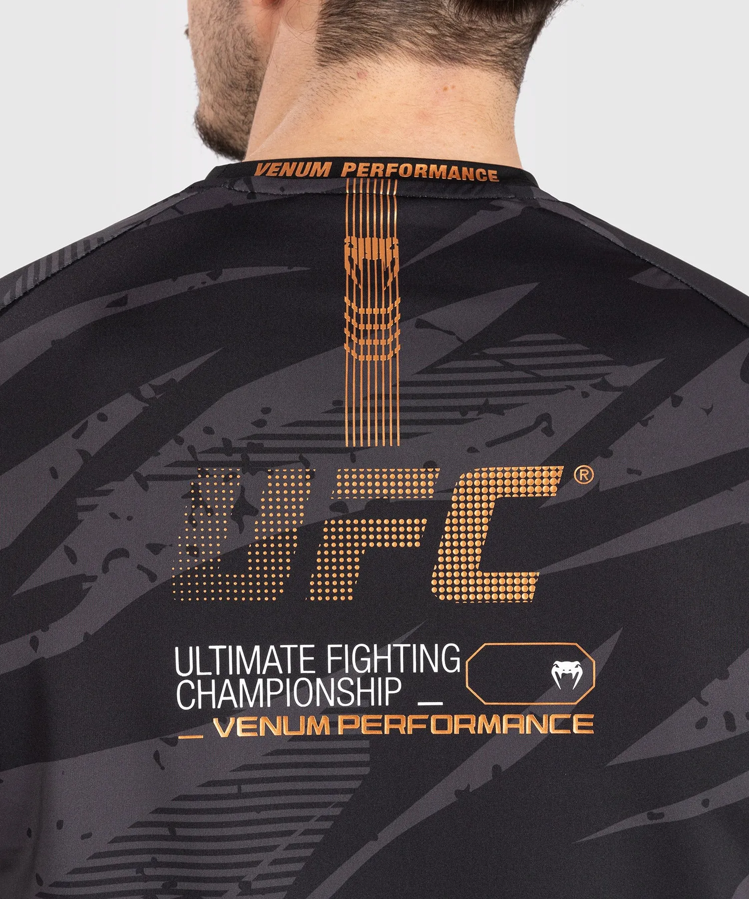 UFC Adrenaline by Venum Men's Fight Week Dry-Tech T-shirt - Urban Camo