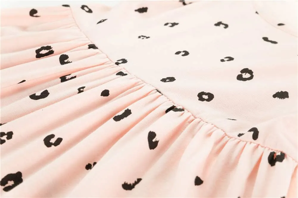 UNACOO Kids Girls 100% Cotton 1 or 2 Packs Sleeveless Long Maxi Tiered Dress (Age 3-12 Years)